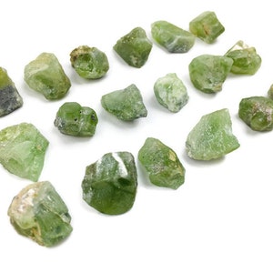 Raw Peridot (1) Peridot Crystal, Rough Peridot, Raw Crystals, Green Peridot, Peridot Stone (ONE) Single Natural Peridot Gemstone