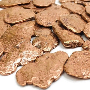 Copper Nugget Ore Crystal (1) Raw Copper Stone (XS-SM) Natural Specimen Mineral Raw Crystal Rough Gemstone Rock Craft Jewelry Supply