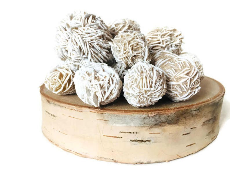 Raw Desert Rose Selenite Crystal (1) Natural Selenite White Rosette Stone 25-45mm Small Rough Crystal Gemstone image 7