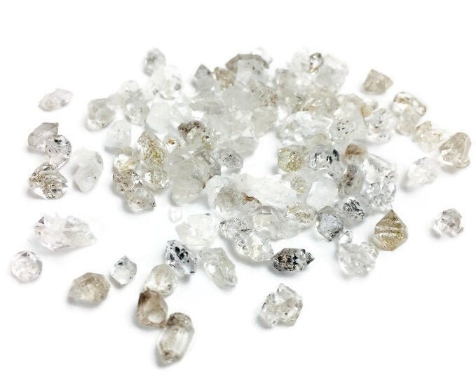 Pakistan Herkimer Diamonds Lot 10G XXS Clear Quartz Crystals Etsy