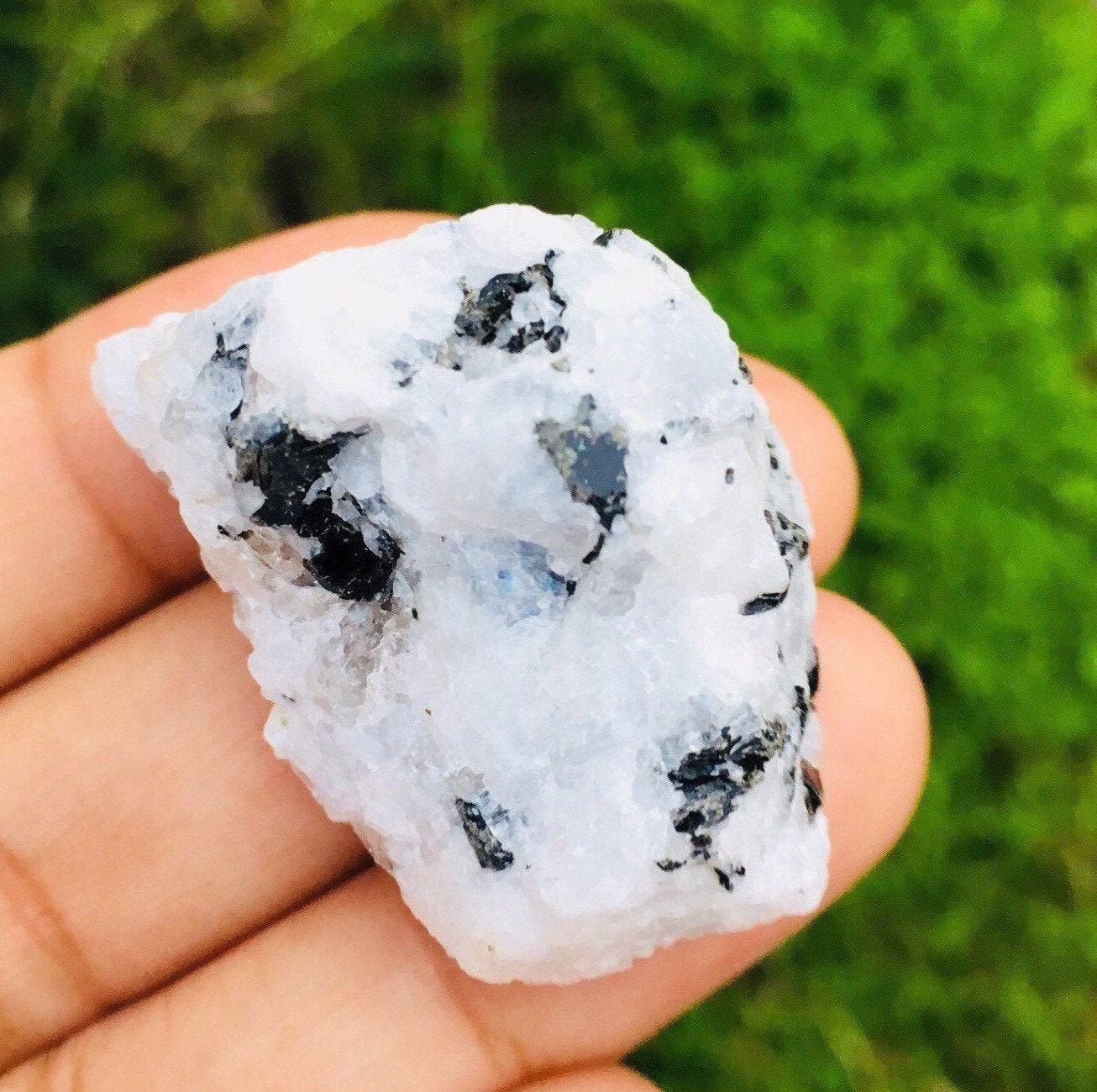 Rainbow Moonstone Crystal Healing Gemstone Natural Rough & Polished one face Stone Specimen Sublime Gifts Rainbow Moonstone Crystal Healing Gemstone Natural Rough & Polished one face Stone Specimen Sublime Gifts