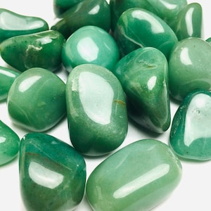 Green Aventurine Tumbled (1) Aventurine Crystal Medium Natural Jade Green Aventurine Polished Crystal Pretty