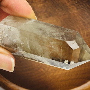 Smoky Citrine Crystal Point (50.2G) Citrine Crystal Tower - Quartz Point - Crystal Wand - Crystal Point Natural Gemstone Smokey Citrine