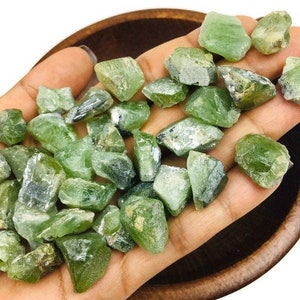 Raw Peridot 1 Peridot Crystal, Rough Peridot, Raw Crystals, Green Peridot, Peridot Stone ONE Single Natural Peridot Gemstone image 4