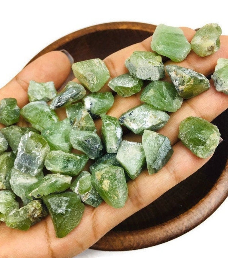 Raw Peridot 1 Peridot Crystal, Rough Peridot, Raw Crystals, Green Peridot, Peridot Stone ONE Single Natural Peridot Gemstone image 4