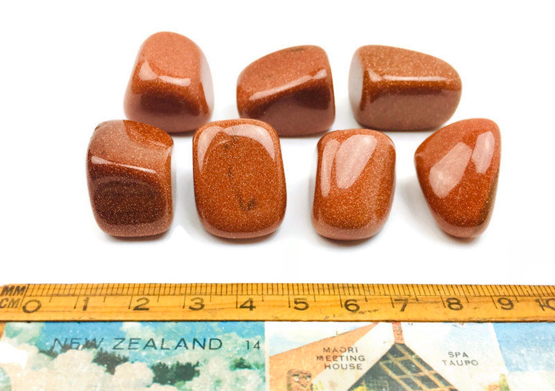 Goldstone Tumbled Stone (Large) - Holistic Products Ireland
