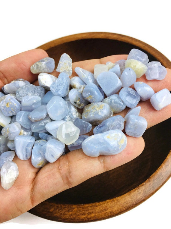 Blue lace agate sale crystal