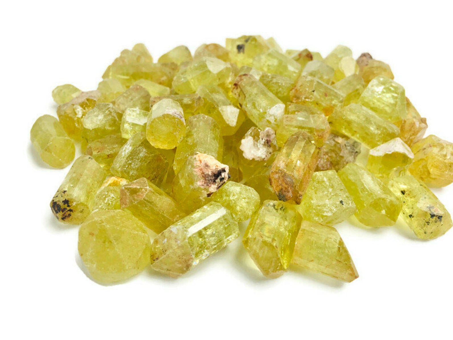 Yellow Apatite Crystal 1 Raw Apatite Natural DURANGO MEXICO Etsy