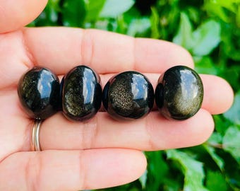 ゴールデンシーンオブシディアンパームストーン | ゴールドシーン