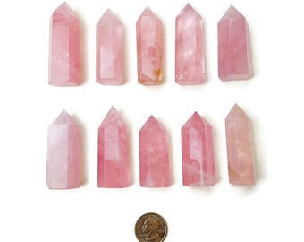 レア　高品質　ピンククォーツ　ピンクアゼツライト　ダブルポイント　ワンド Pink Azeztulite From マダガスカル🇲🇬 第二便も届きました🩷 12日