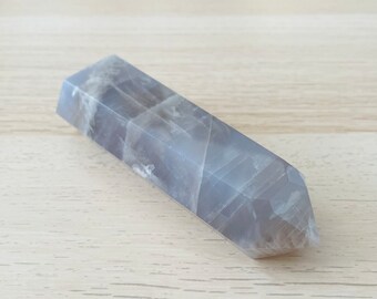 ブルーローズクォーツクリスタルポイントタワー（181.8G） - Etsy 日本