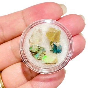Raw Opal 1 Rough Opal Crystal Fire Opal Stone Loose Opal Stone XS-SM Raw Crystal Rough Gemstone for Craft Jewelry image 8