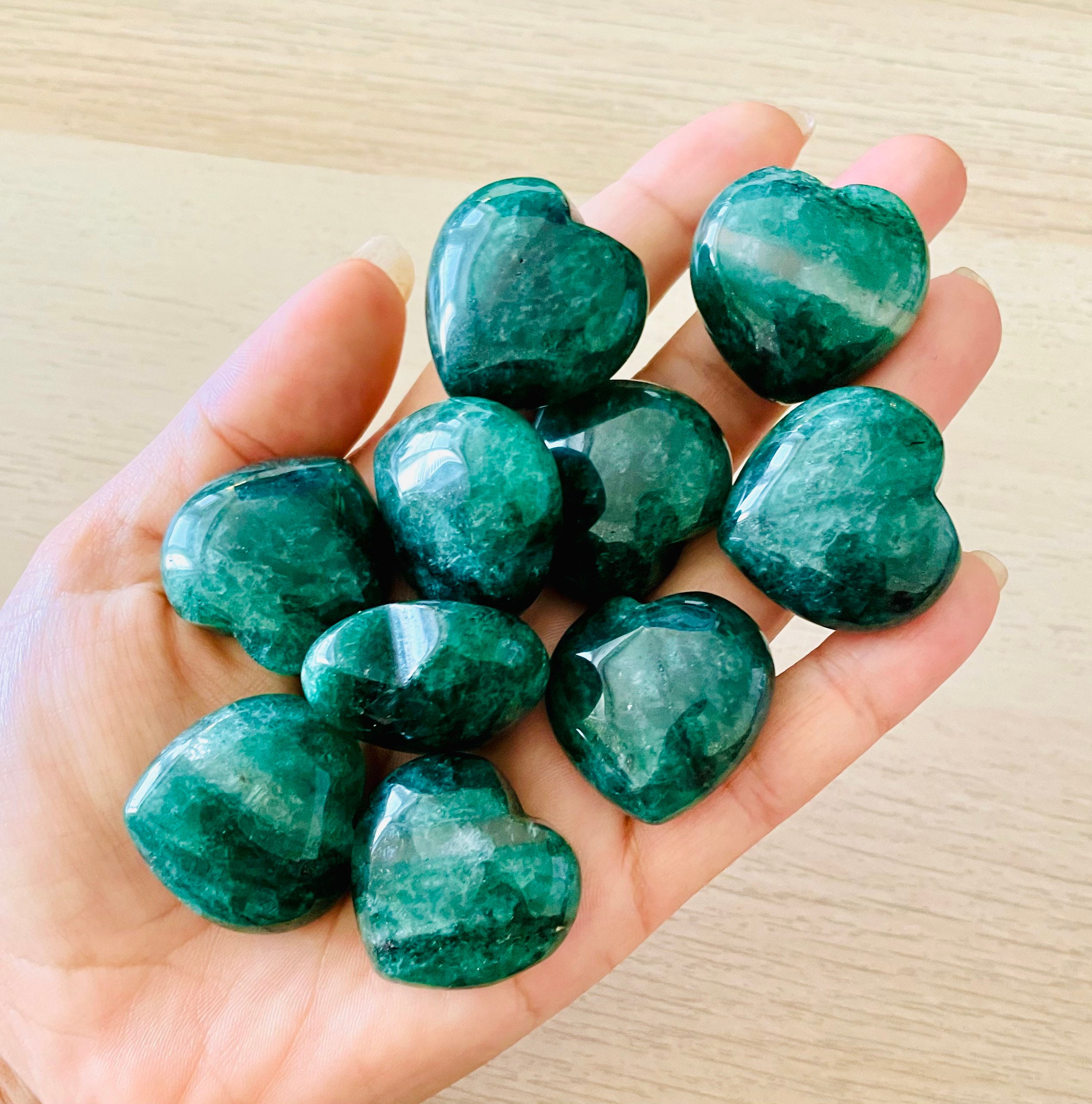 GREEN STRAWBERRY QUARTZ flowers Carving beautiful hand made natural gemstone best quality of 11 pcs GREEN STRAWBERRY QUARTZ flowers Carving beautiful hand made natural gemstone best quality of 11 pcs