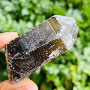 Jumbo Smoky Quartz Stone (79.2G) XL Raw Smoky Quartz Crystal, Big Rough Smoky Quartz Point, Raw Crystal Wand Gemstone Craft Supply Jewelry