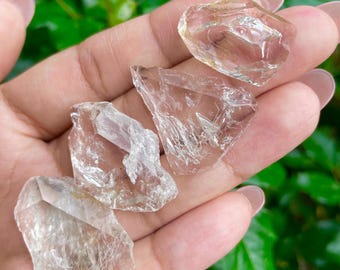 原石「ハーキマー ダイヤモンド」クォーツ、パキスタン産原石ポイント