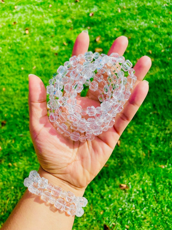 ブレスレット Clear Quartz Bracelet #7909 Clear Quartz Bracelet * The Master Healer * | Tiny Rituals