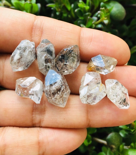 Herkimer Diamond 1 Herkimer Diamond Crystal, XS Mini Quartz Crystal, Raw  Diamond QUARTZ, Raw Crystals, Herkimer Diamonds, Rough Diamond -   Denmark
