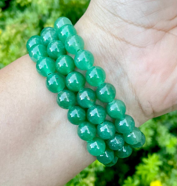 Green Aventurine Sphere Bracelet