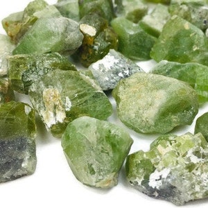 Raw Peridot 1 Peridot Crystal, Rough Peridot, Raw Crystals, Green Peridot, Peridot Stone ONE Single Natural Peridot Gemstone image 2