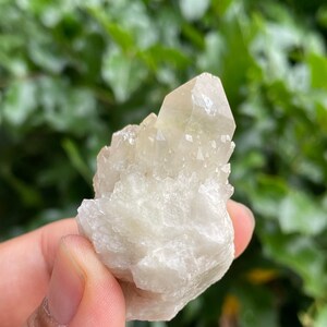 Kundalini Quartz Crystal (42.6G) Raw Citrine Multi Terminated Quartz Point, Rough Clear Light Citrine Crystal, Kundalini Mineral Specimen