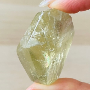 Citrine Crystal (40.33G) Citrine Crystal Point Free Form, Citrine Stone Tumbled Natural Yellow Quartz Gemstone Tower Crystal