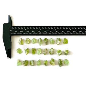 Raw Peridot 1 Peridot Crystal, Rough Peridot, Raw Crystals, Green Peridot, Peridot Stone ONE Single Natural Peridot Gemstone image 8