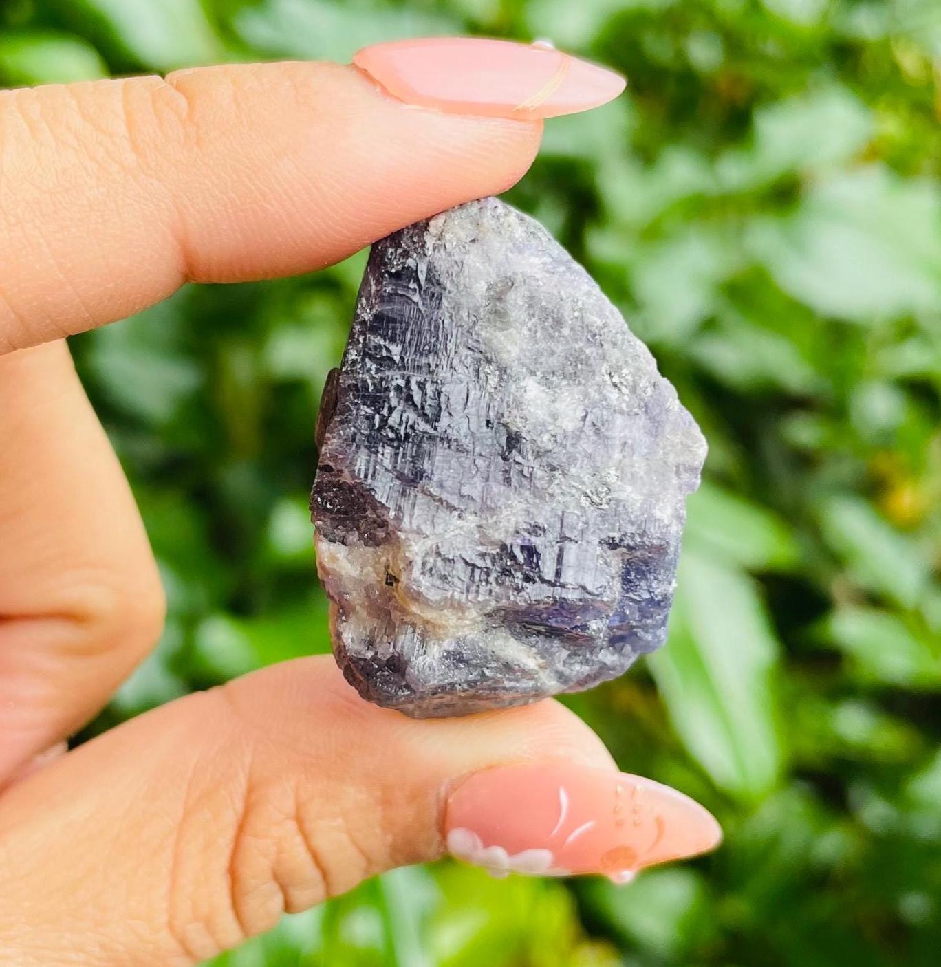 タンザナイト原石（31.9g）大きなタンザナイト原石、天然ブルー