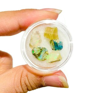 Raw Opal 1 Rough Opal Crystal Fire Opal Stone Loose Opal Stone XS-SM Raw Crystal Rough Gemstone for Craft Jewelry 5 PIECE (XS/SM)