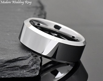 Tungsten Carbide Ring, Tungsten Wedding Band, Tungsten Wedding Ring, Engagement Ring, Mens Promise Ring, Promise Ring for Him