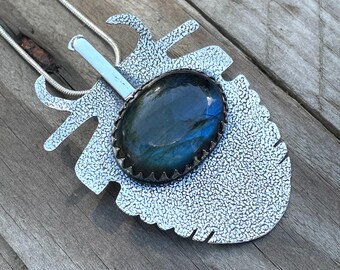 925 silver pendant, labradorite pendant, beetle pendant, boho style pendant, gift idea for women, no chain