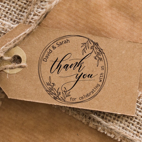 Thank You Stamp - Etsy