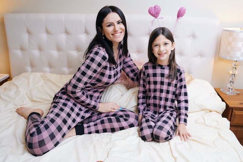 KIDS Festive Plaid Romper image 7