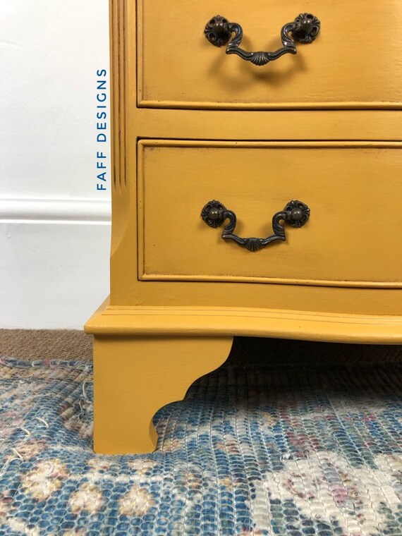 Sold Sold Sold Vintage Curved Front Chest Of Drawers Etsy