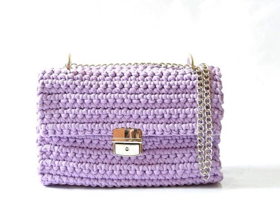 lilac crossbody bag