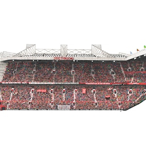 THE STRETFORD END, Old Trafford, Home of Manchester United