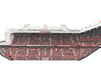THE STRETFORD END, Old Trafford, Home of Manchester United
