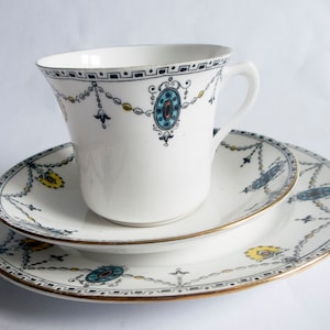 Art Nouveau Teacup Trios (7 available)
