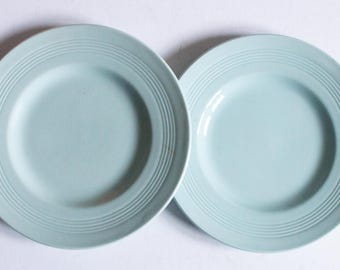 Vintage Woods Ware Iris Side Plates, Set of 4, Blue China - Etsy