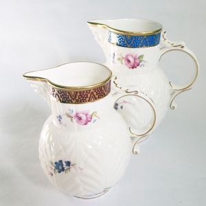 Caughley Mask-Head Jugs (2)