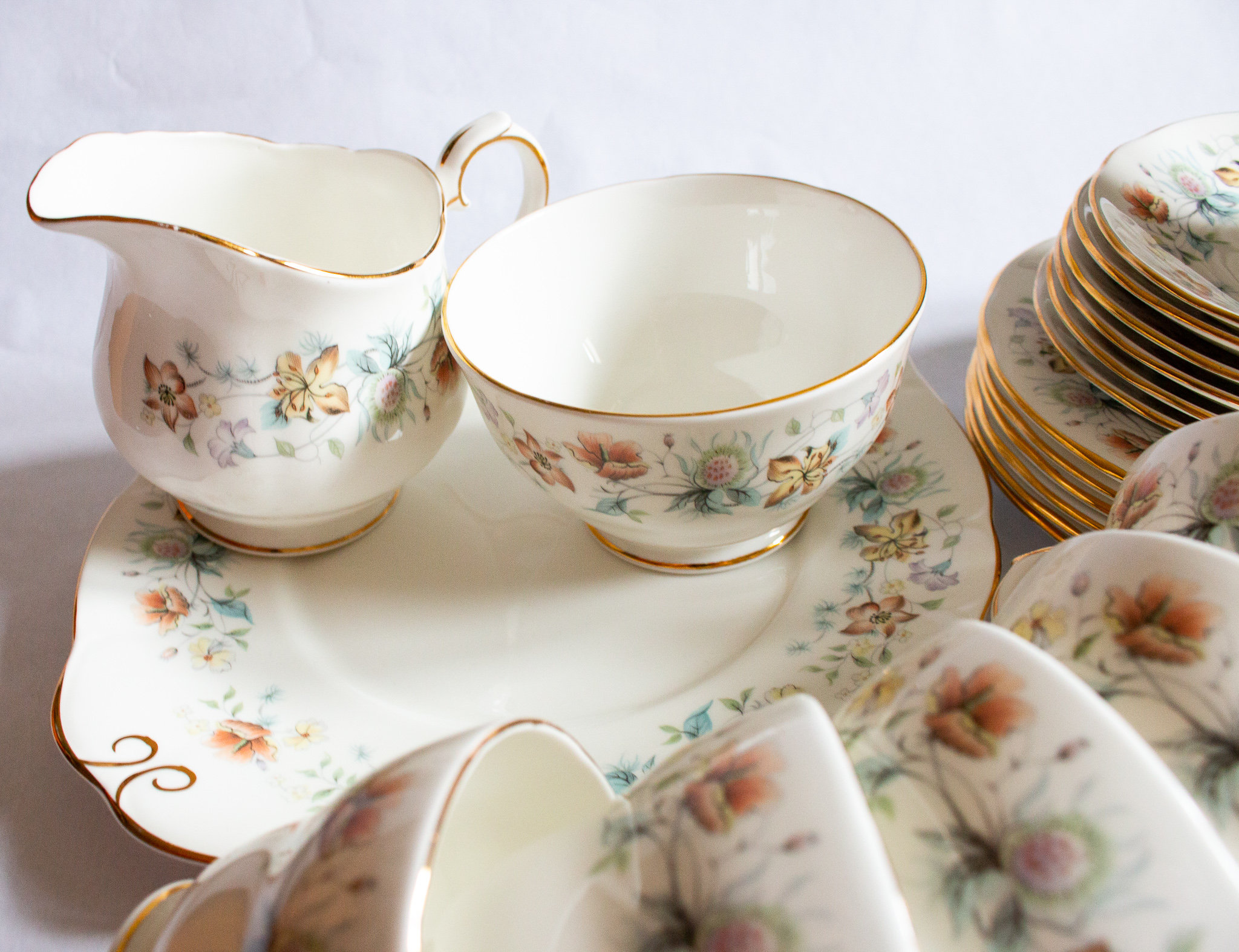 Vintage Duchess Bone China Fine Bone China 'evelyn' Etsy UK