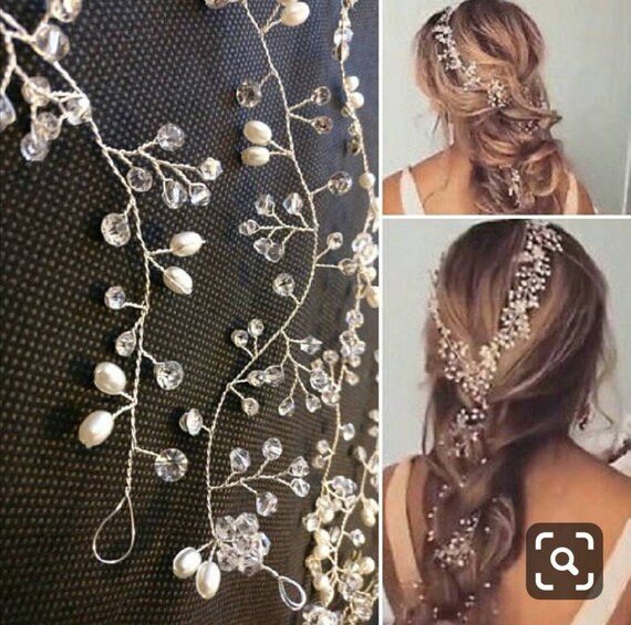 bridesmaid hair accessories