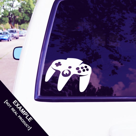 64 Game Controller Svg Eps Png Dxf Video Game Etsy