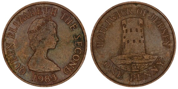 bailiwick of jersey one penny