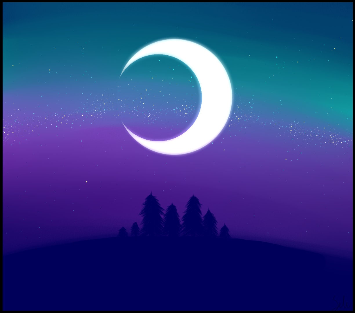 Night Sky Printable