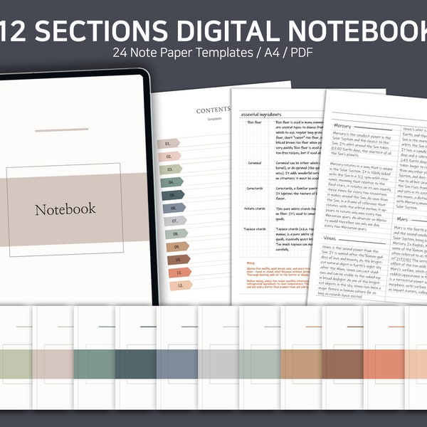 Goodnotes Notebook Etsy Goodnotes Notebook Etsy