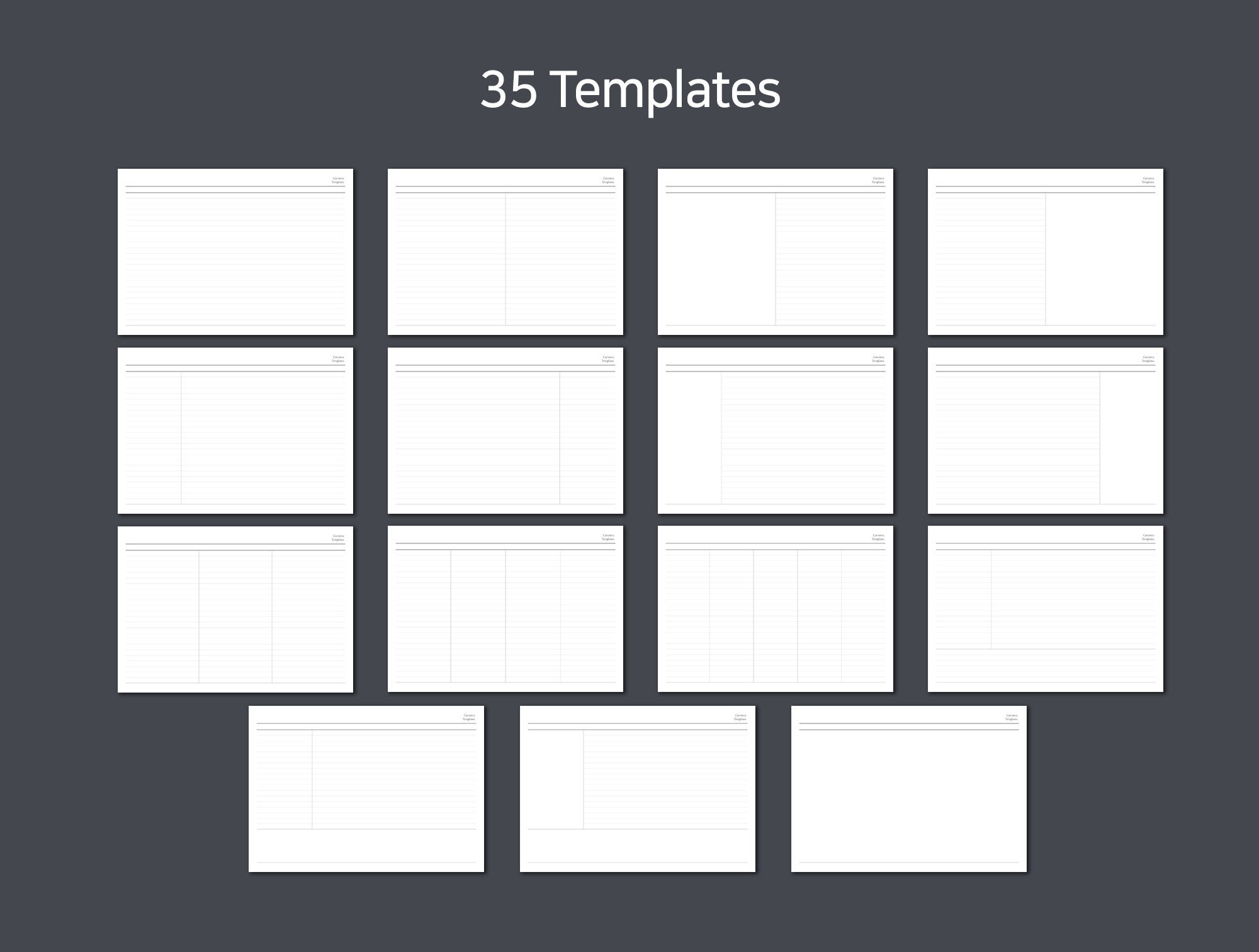 Landscape Digital Notebook With 20 Sections Hyperlinked Notebook ...