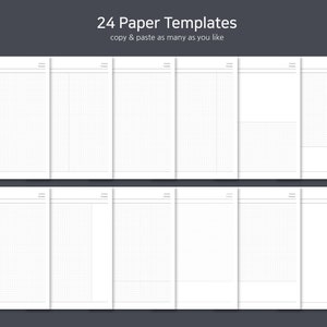 12 Sections Digital Notebook Hyperlinked Goodnotes Notebook Notability ...