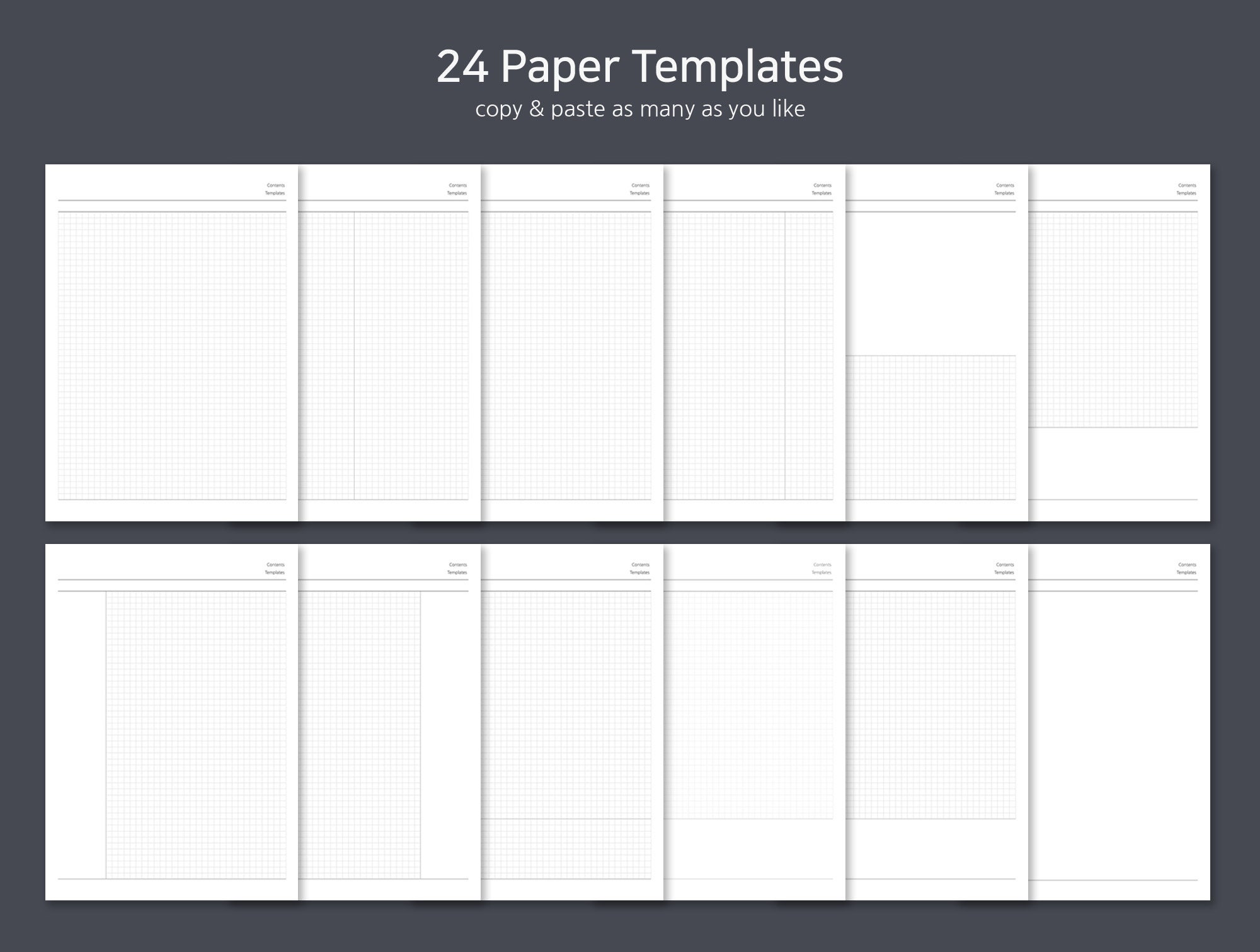 12 Sections Digital Notebook Hyperlinked Goodnotes Notebook - Etsy