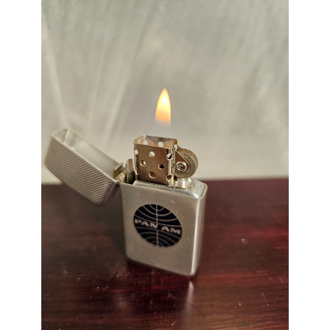 Park Lighter Pan Am Airline Cigarette Lighter Working Vintage Etsy
