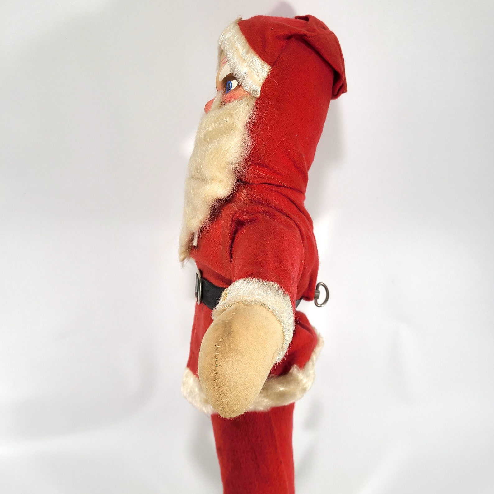 Antique Stuffed Santa Claus Doll w/ Music Box Jingle Bells | Etsy